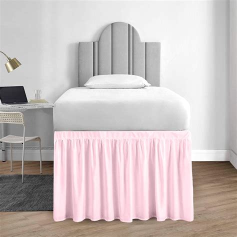 bed skirt dorm|dorm bed skirts extra long.